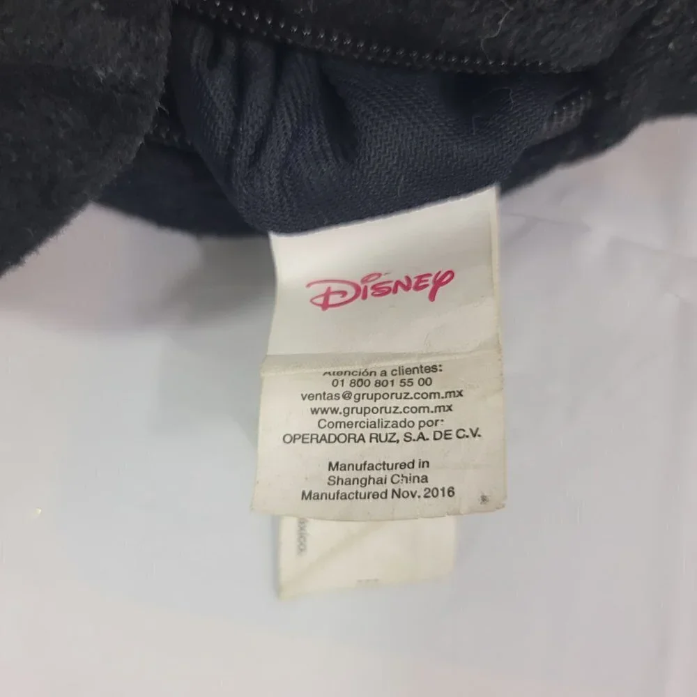 Disney Minnie Mouse Girls Zipper Close Plush Handbag Purse